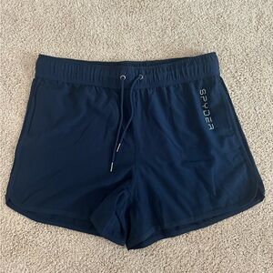 Spyder - Women's Dark Blue Athletic/Swim Shorts - L